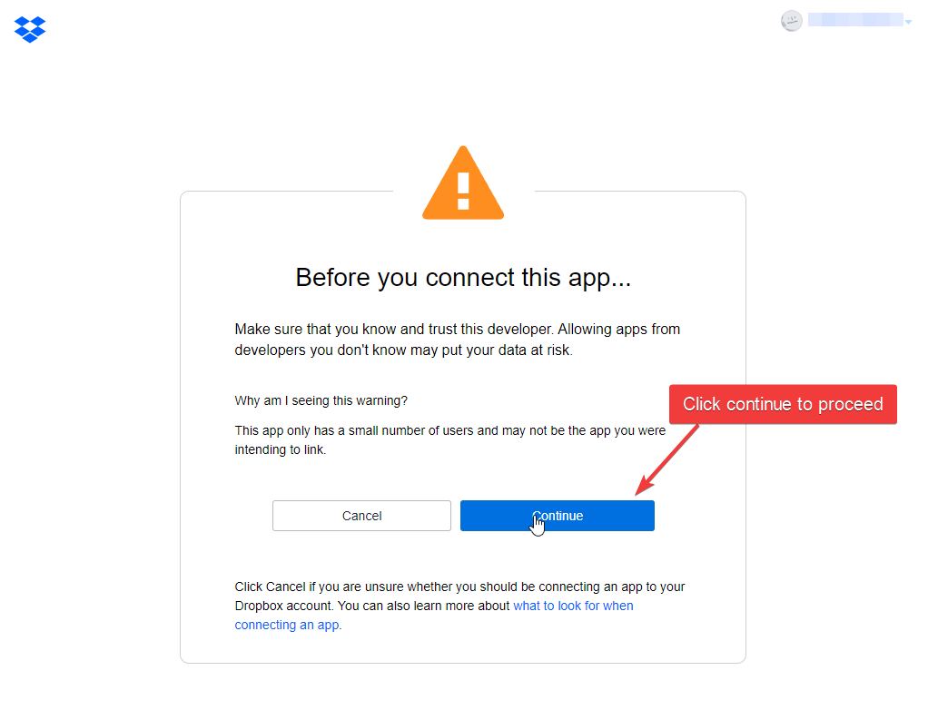 Dropbox Security Notice